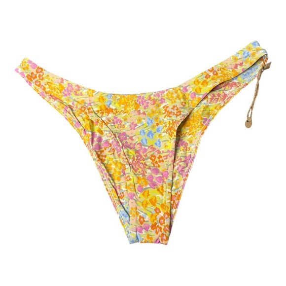 Stone Fox Swim Luka Bikini Bottom in Flower Fields Print Size XL NWT - Picture 4 of 10